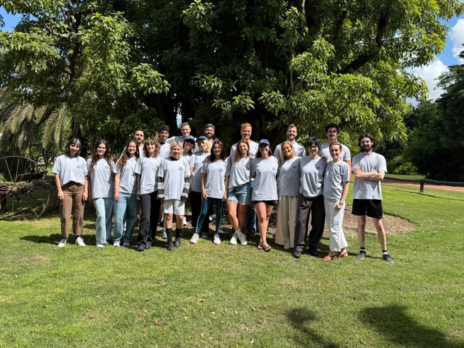 The Eyr Holistic team together at an offsite